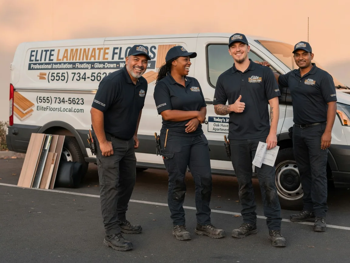 Laminate flooring installation company in Ewing, IL